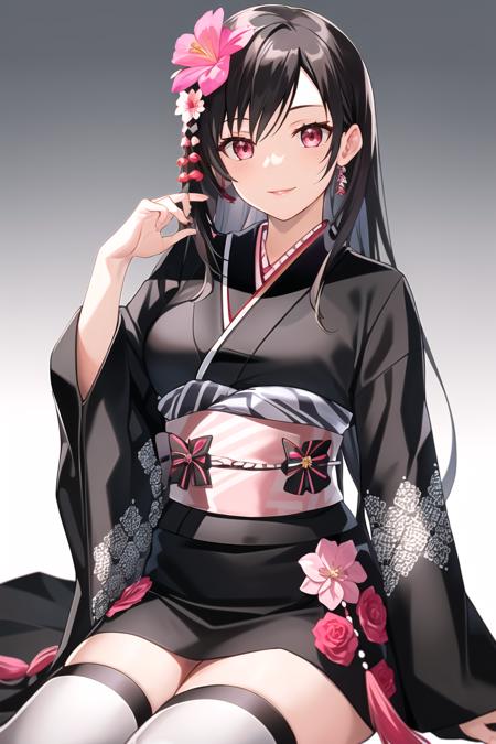 69218-1776780777-tifa lockhart, final fantasy vii remake, 1girl, alternate costume, black hair, black kimono, black thighhighs, bow, breasts, clo.png